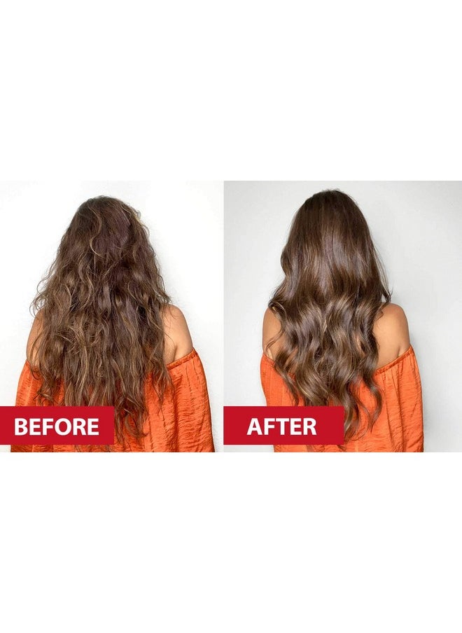 NOVEX Leave-In Conditioner - Brazilian Keratin Recharge Tube - 3 fl oz (Pack of 4) - Reconstructive Keratin, Frizz Control & Damage Repair, Ultra Concentrated Formula for Smooth and Straight Hair