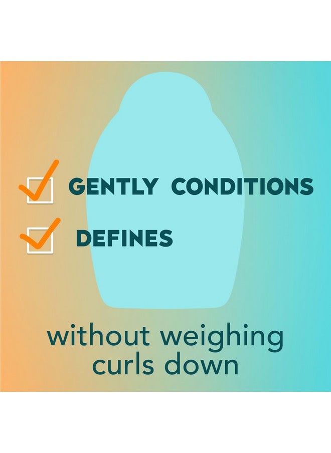 OGX Lightweight + Coconut Fine Curls Conditioner, Lightweight, Coconut Water Conditioner, 13 Fl Oz