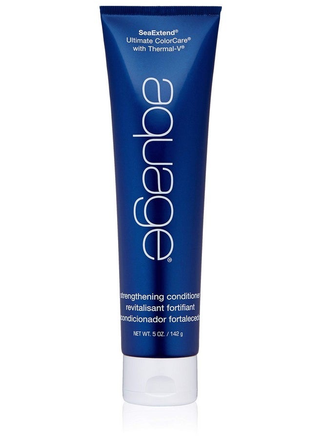 AQUAGE Sea Extend Strengthening Luxurious Conditioner Prevents Haircolor Fade and Thermal Styling Damage, UVA/UVB Sunscreen Helps Prevent Fading, 5 Fl Oz