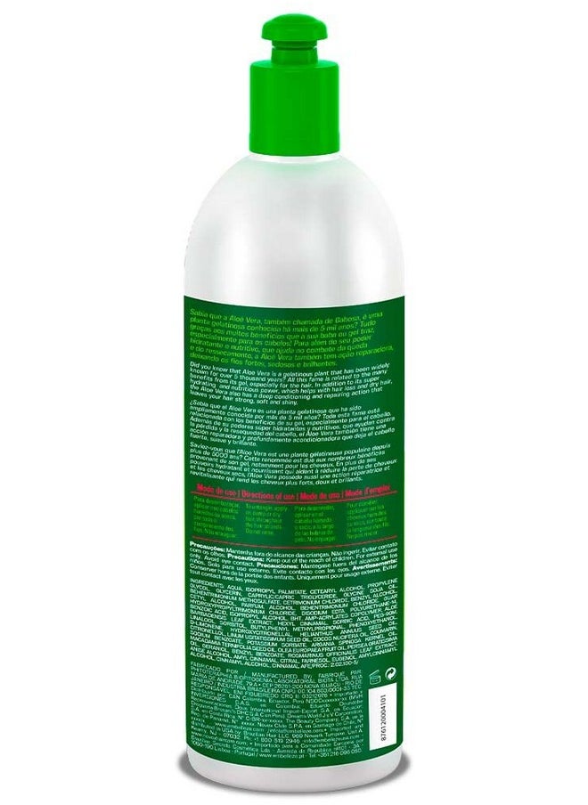 Novex Super Aloe Vera Leave In Conditioner, 17.6 Oz Bottle