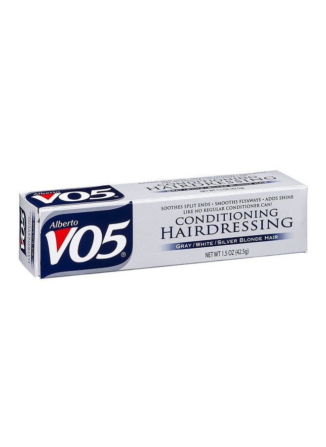 VO5 Conditioning Hairdressing Gray or White or Silver Blonde Hair, 1.5 Oz (Pack of 4)