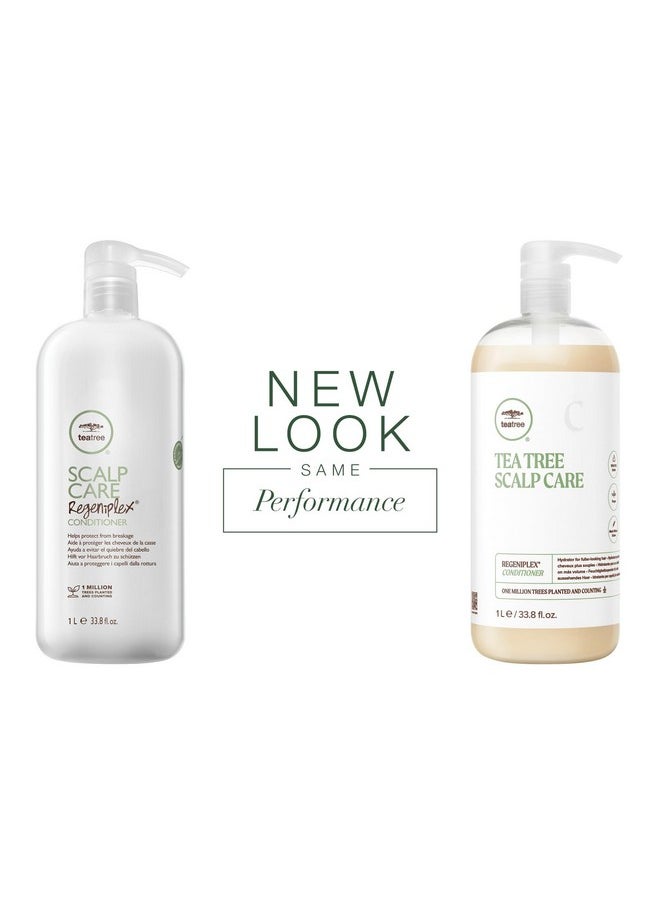 Tea Tree Scalp Care Regeniplex Conditioner, Thickens + Strengthens, For Thinning Hair, 33.8 fl. oz.