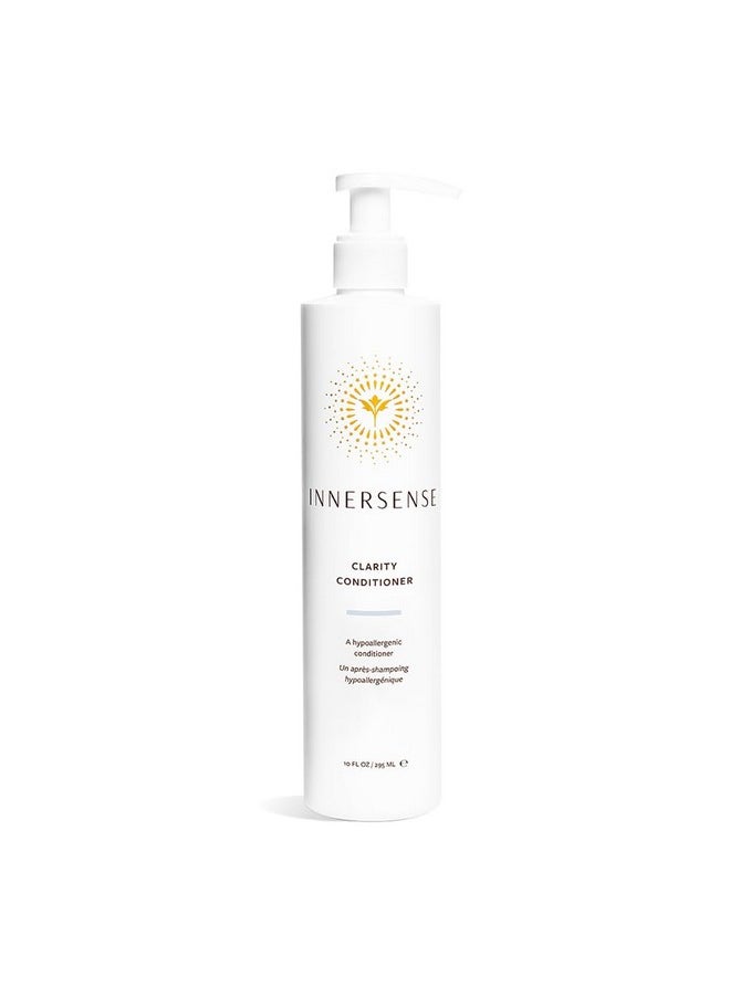 INNERSENSE Organic Beauty - Natural Clarity Hypoallergenic Conditioner | Non-Toxic, Cruelty-Free Haircare (10 fl oz | 295 ml)