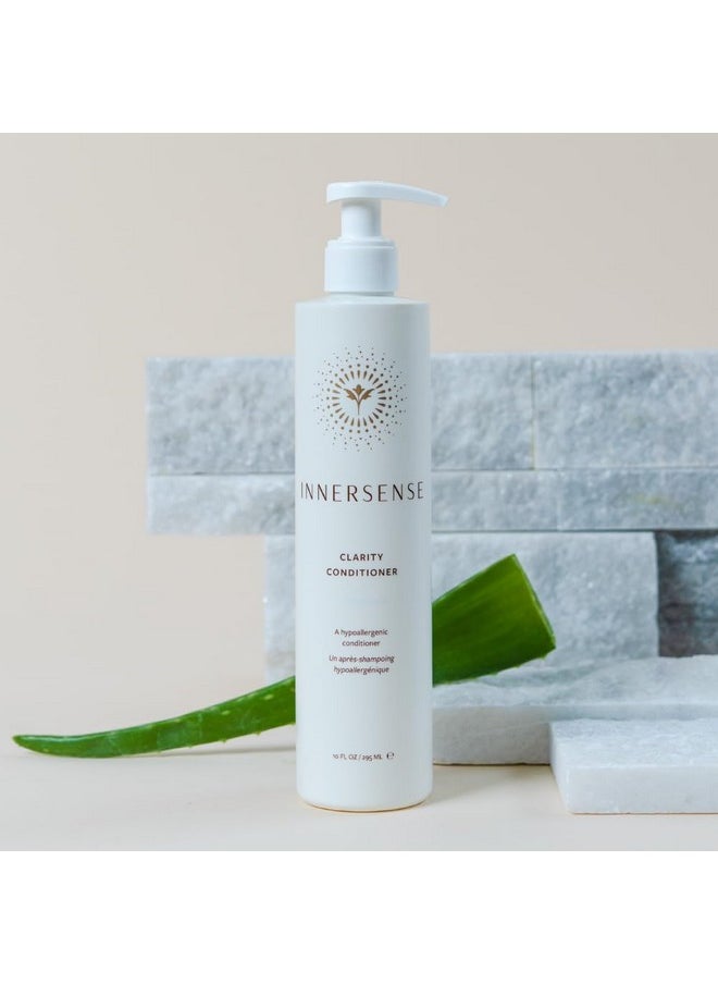 INNERSENSE Organic Beauty - Natural Clarity Hypoallergenic Conditioner | Non-Toxic, Cruelty-Free Haircare (10 fl oz | 295 ml)