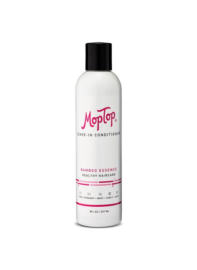 MopTop Leave-in Conditioner for Fine, Thick, Wavy, Curly & Kinky-Coily Natural hair, Anti Frizz Curl Moisturizer & Lightweight Curl Enhancer w/Aloe, great for Dry Hair- 8oz