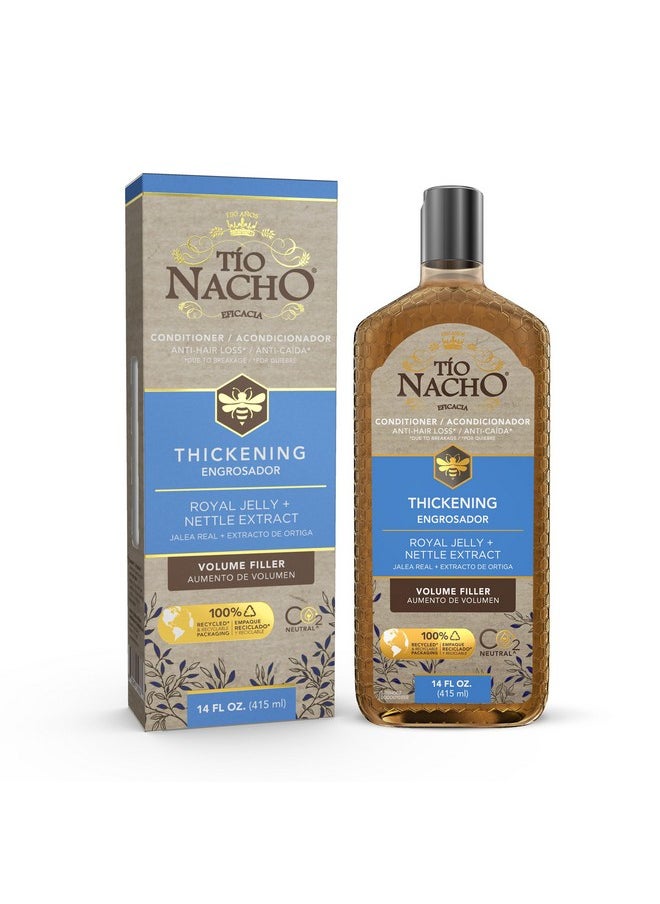 Tio Nacho Anti Hair Loss Thickening Volume Filler Conditioner with Royal Jelly, 14 Ounces