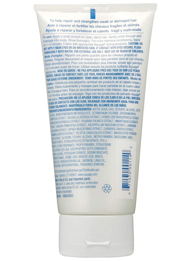 AQUAGE Healing Moisturizing Conditioner Heals and Repairs Damaged Hair, Build Strength from The Inside Out, Helps Increase Moisture Retention, 6 Fl Oz