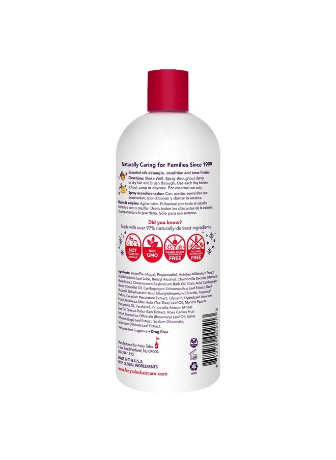 Fairy Tales Rosemary Repel Daily Kids Conditioning Spray REFILL- Kids Like the Smell, Lice Do Not, 32 fl oz. (Pack of 1)