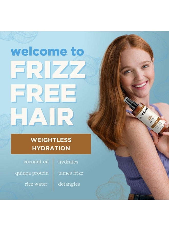 Soapbox Leave-In Conditioner, Mane Tamer, Leave in Conditioner Spray to Tame Frizz, Smooth Fly Aways, Hydrate, Add Shine & Detangle Dry, Damaged Hair, Paraben Free, Vegan, 8oz
