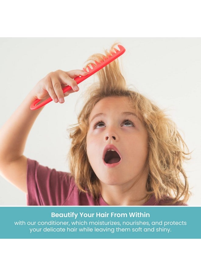 Little Twig Hair Conditioner, Natural Conditioner with Plant Derived Formula, Contains Essential Oils and Extracts, Suitable for Whole Family, Fragrance-Free, 17 fl oz.