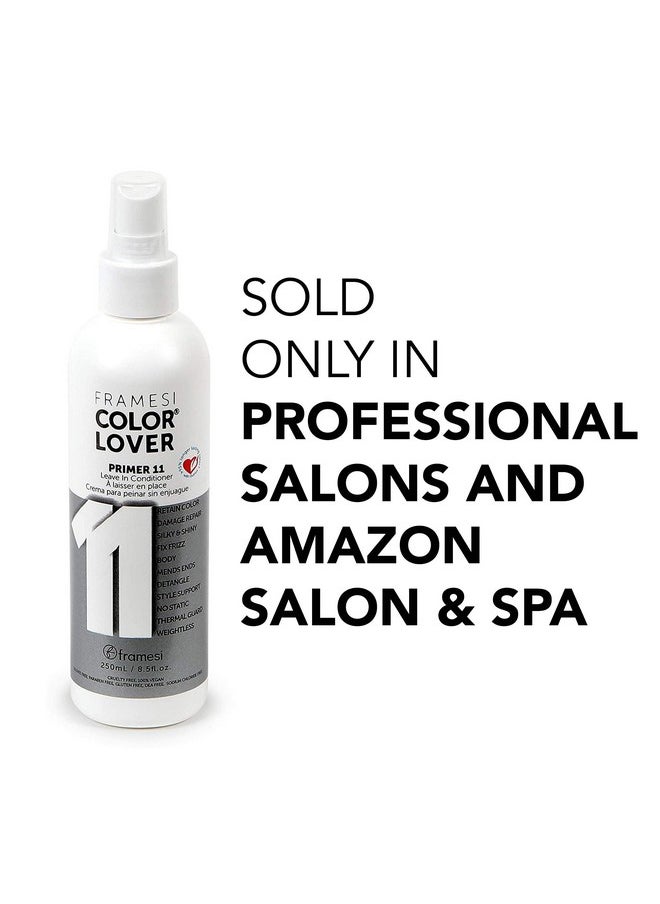 Framesi Color Lover Primer 11 Leave In Conditioner, 8.5 fl oz, Heat Protectant Spray for Hair, Color Treated Hair