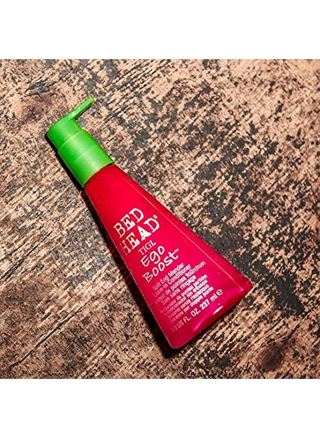 TIGI Bed Head Ego Boost Split End Mender Leave in Conditioner, 8.0 Ounce,237 milliliters