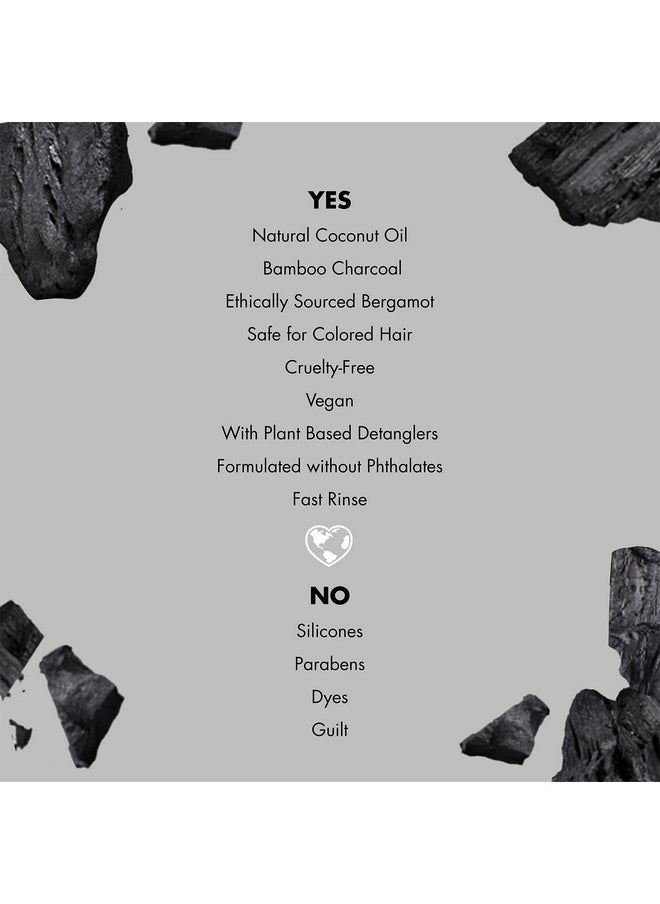 Love Beauty And Planet Cleansing Conditioner Delightful Detox for Cleansed Hair Charcoal & Bergamot Vegan, Paraben-free, Silicone-free, Cruelty-free Clarifying Conditioner 13.5 oz
