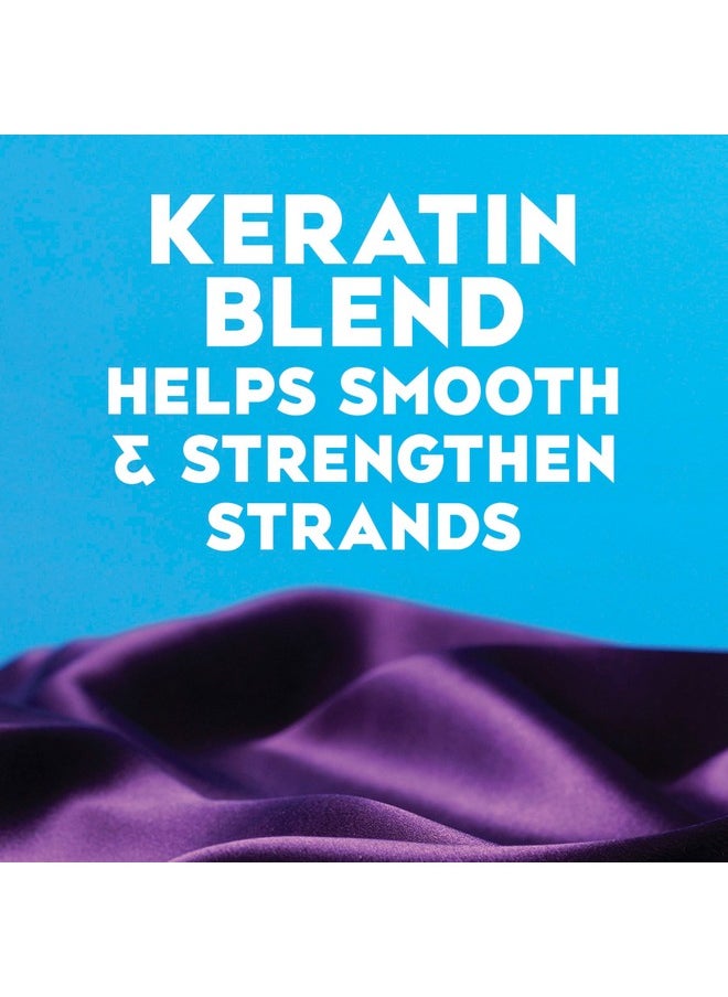 Ever Straightening + Brazilian Keratin Therapy Hair-Smoothing Conditioner with Coconut Oil, Cocoa Butter & Avocado Oil, Paraben-Free, Sulfate-Free Surfactants