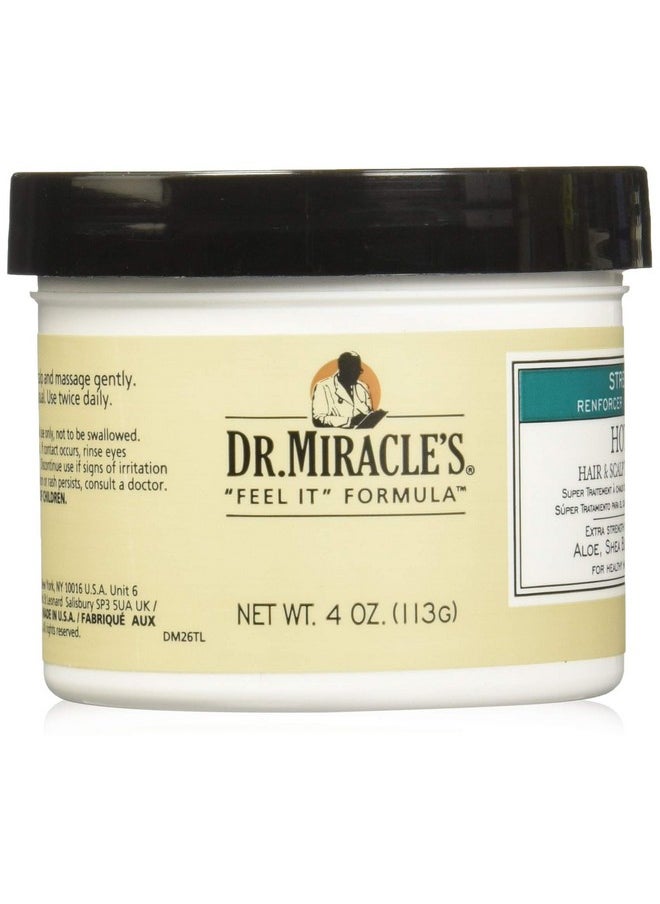 Dr. Miracle's Dr. Miracles Feel It Formula Hot Gro Hair & Scalp Treatment Conditioner 4 Oz