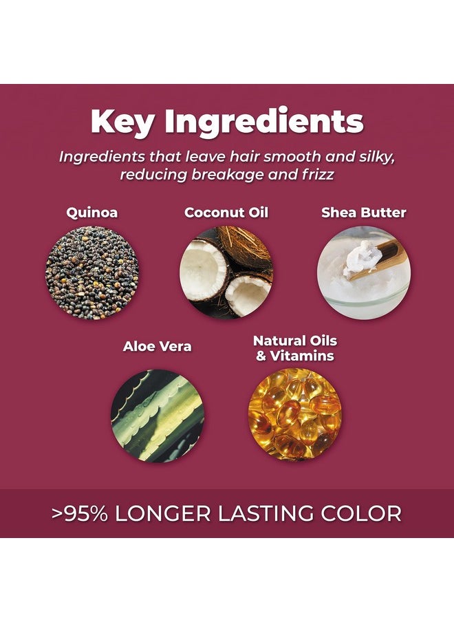 Framesi Color Lover Moisture Rich Conditioner, 16.9 fl oz, Sulfate Free Conditioner with Coconut Oil and Quinoa, Color Treated Hair