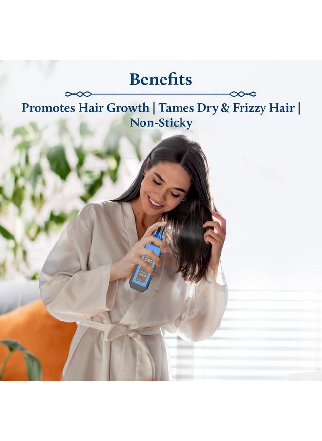 Blue Nectar Advanced Plant Based Rosemary Hair Growth Serum, Natural Alternate for Redensyl for Hair Growth | Intensive Ayurvedic Hair Serum for Women & Men for Healthy Hair & Scalp with Bhringraj (8 Herbs, 100 ml)