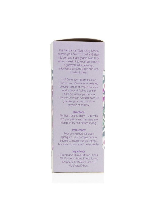 HerStyler Marula Oil Hair Serum - Anti Frizz Hair Serum for Frizzy and Damaged Hair - Marula Serum for Straightening - Hair Shine Serum - 2 Fl. Oz.