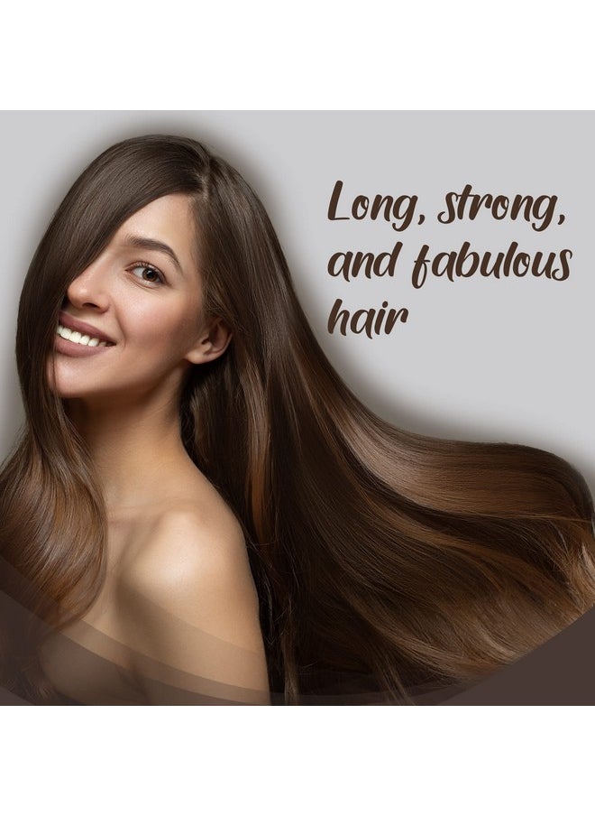 HerStyler Castor Oil Hair Serum for Hair Growth - Hair Shine Serum with Vitamin E - Hair Growth Serum - Hair Serum Heat Protectant - Vitamin E Hair Serum for Silky Hair