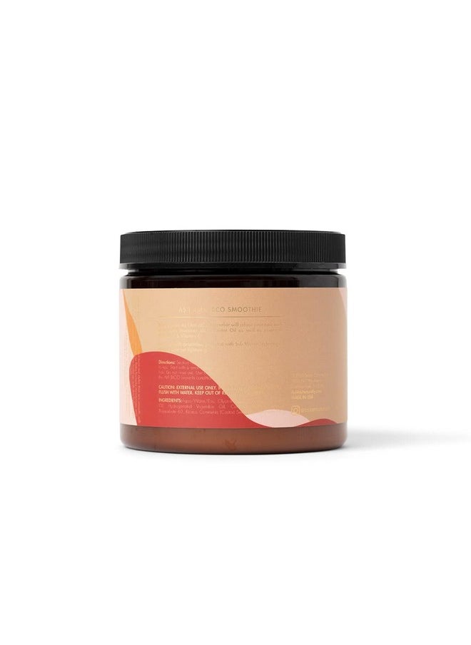 As I Am Jamaican Black Castor Oil Smoothie 16 oz - with Ceramide, Vitamin C & E - Enhanced Curl Definition - Lightweight - Strong Hold - Flake Free - Reduces Breakage & Tangles