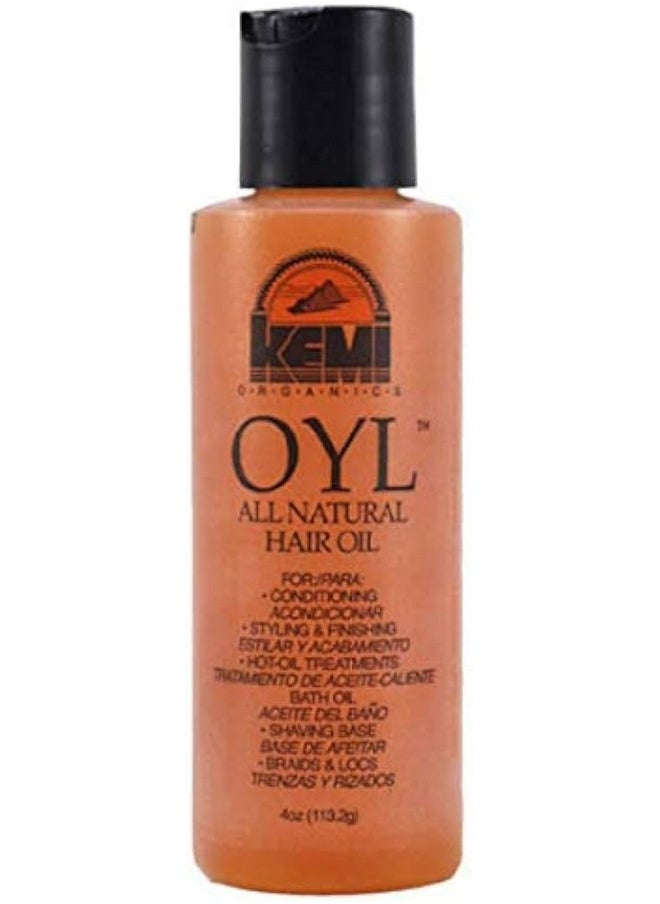 Kemi OYL All Natural Hair Oil 4 Oz.