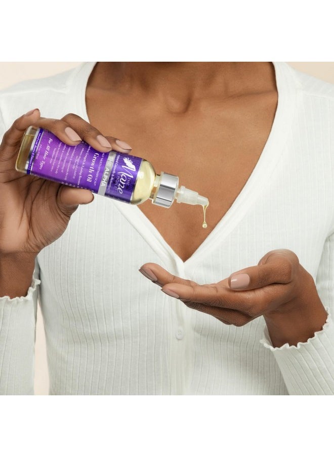 The Mane Choice Alpha Multi-Vitamin Scalp Hair Growth Oil, 4 Fl Oz, 1 Pack, Nourishing Scalp Oil with Biotin, Vitamin C, Rosemary, Rice Extract, Jojoba, Tea Tree & Castor Oil, Lightweight & Non-Greasy