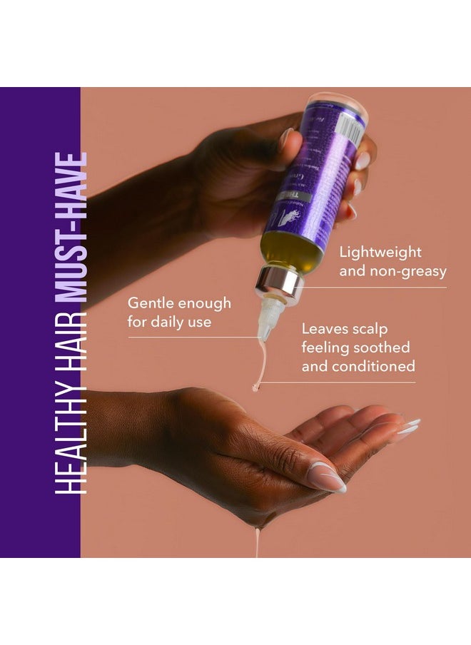 The Mane Choice Alpha Multi-Vitamin Scalp Hair Growth Oil, 4 Fl Oz, 1 Pack, Nourishing Scalp Oil with Biotin, Vitamin C, Rosemary, Rice Extract, Jojoba, Tea Tree & Castor Oil, Lightweight & Non-Greasy