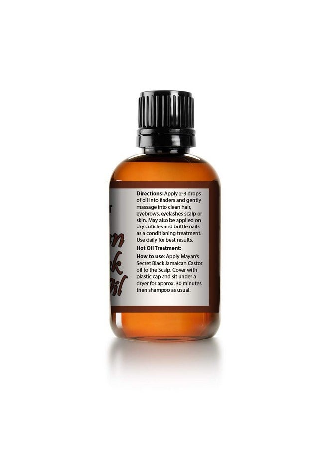 Mayan's Secret - Pure Jamaican Black Castor Seed Oil - Nourishing Care for Hair and Skin