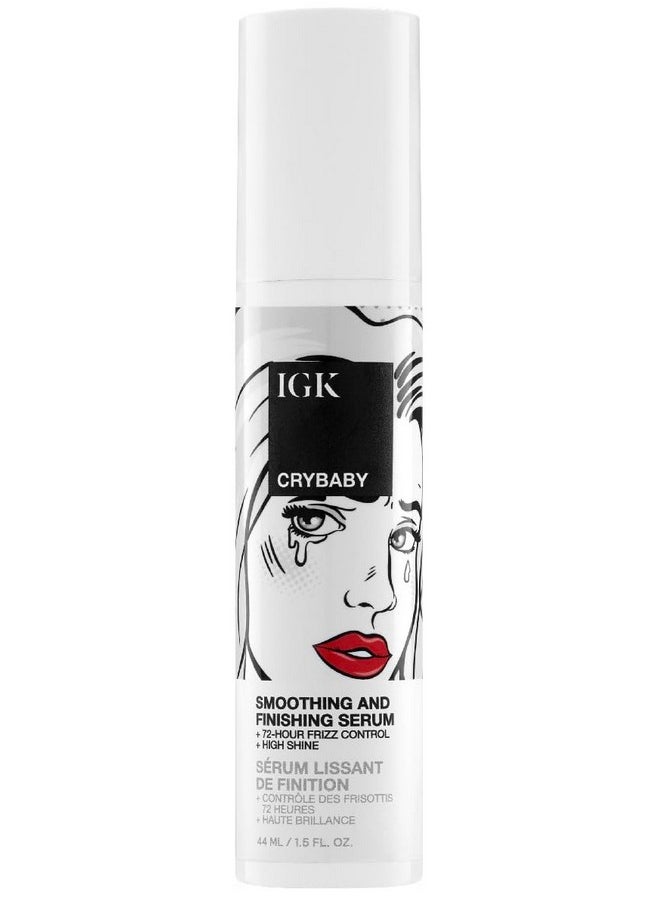 IGK Crybaby Anti-Frizz Smoothing and Finishing Serum 44 ml / 1.5 oz