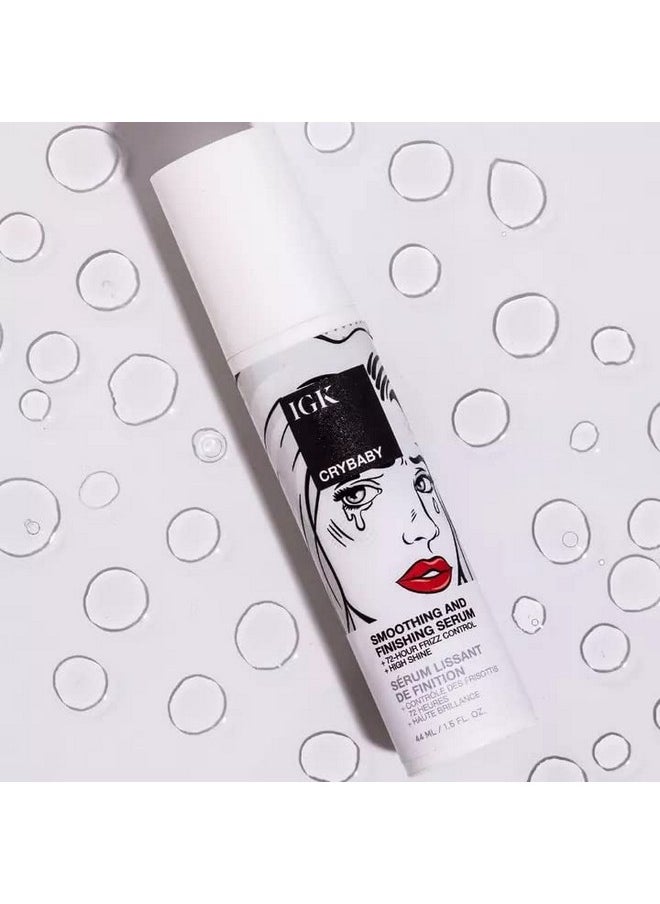 IGK Crybaby Anti-Frizz Smoothing and Finishing Serum 44 ml / 1.5 oz