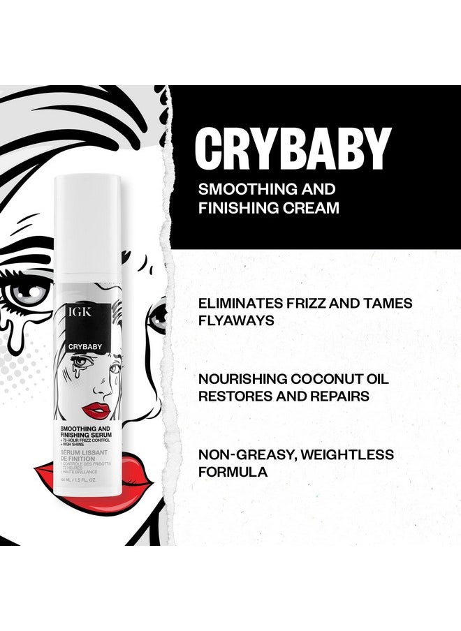 IGK Crybaby Anti-Frizz Smoothing and Finishing Serum 44 ml / 1.5 oz