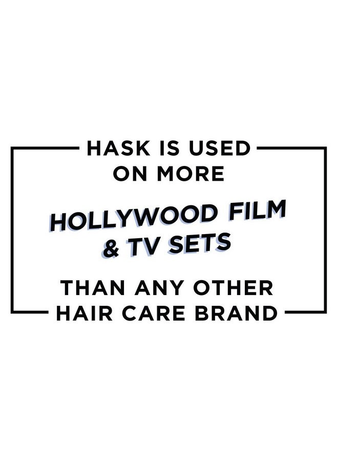 HASK KERATIN PROTEIN Smoothing Hair Oil Vials for Shine, Frizz Control and All Hair Types - Color Safe, Gluten-Free, Sulfate-Free - 2 Vials