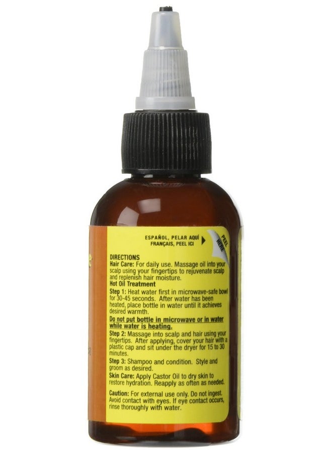 Jamaican Mango & Lime Black Castor Oil, Original, 2 Fl Oz