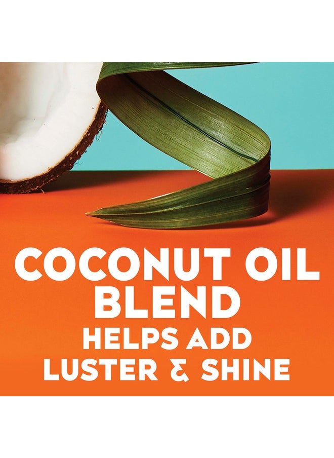 OGX Quenching + Coconut Curls Frizz-Defying Styling Milk, Nourishing Leave-In Hair Treatment with Coconut, Citrus Oil & Honey, Paraben-Free and Sulfated-Surfactants Free, 6 fl oz