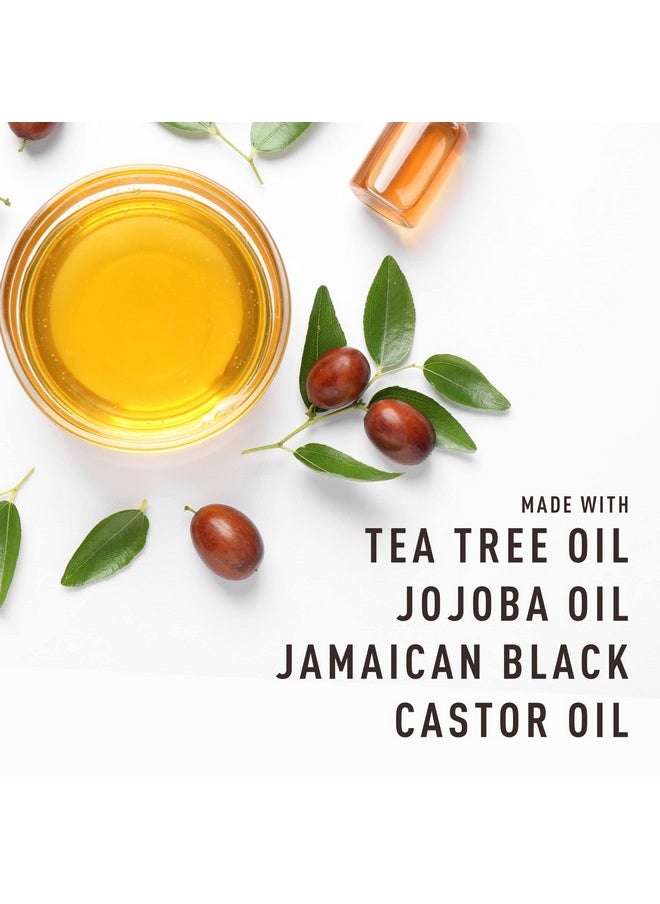 Bevel Essentials 3-in-1 Hair & Scalp Styling Oil for Curly Hair with Tea Tree Oil, Jojoba Oil, and Jamaican Black Castor Oil, 3.4 fl oz (Packaging May Vary)