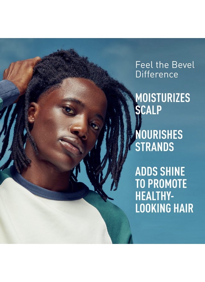 Bevel Essentials 3-in-1 Hair & Scalp Styling Oil for Curly Hair with Tea Tree Oil, Jojoba Oil, and Jamaican Black Castor Oil, 3.4 fl oz (Packaging May Vary)