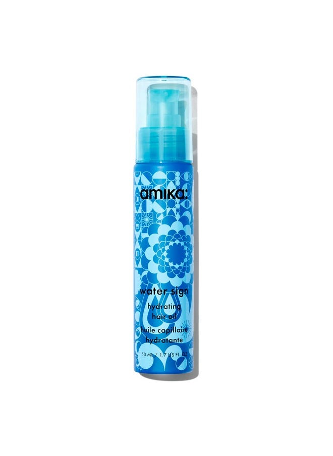 amika water sign hydrating hair oil with hyaluronic acid
