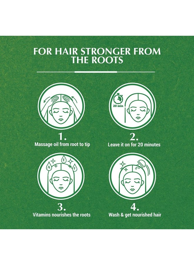 Dabur Vatika Naturals Enriched Hair Oil Serum for Natural Moisturizing, Strengthening, Nourishing and Healthy Scalp, Soft, Manageable, Smooth & Silky Hair From Root to Tip (Cactus)