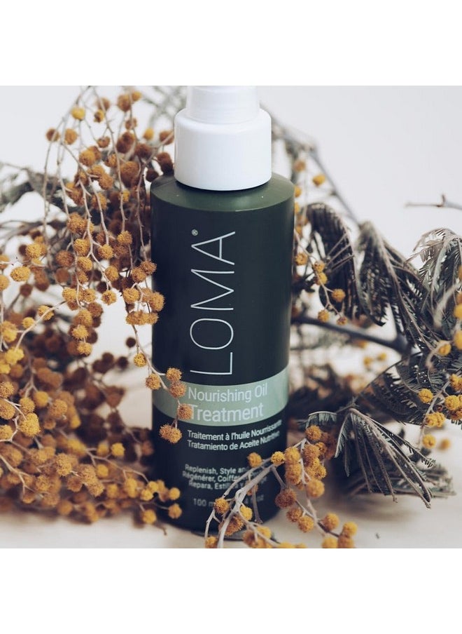 Loma Hair Care Nourishing Oil Treatment, 3.4 Fl Oz