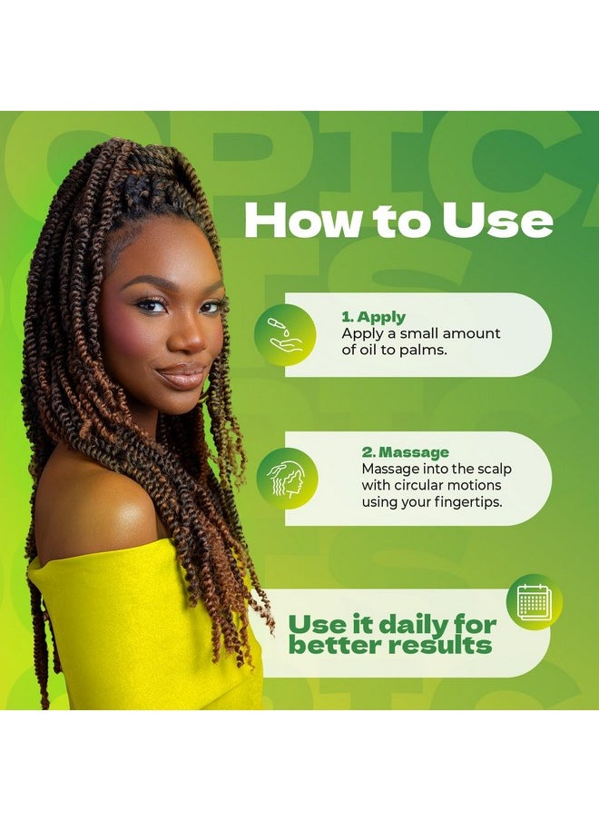Bronner Bros Tropical Roots Jamaican Black Castor Oil with Rosemary Oil for Healthy Hair Growth - Deeply Nourishes, Strengthens, Soothes & Revitalizes Hair & Scalp - Adds Moisture & Shine - 5oz