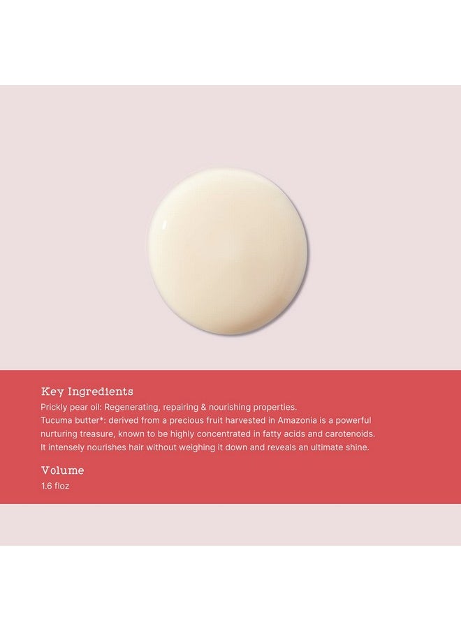 Christophe Robin Regenerating Serum with Prickly Pear Oil - Hair Serum for Dry Damaged Hair, Thinning Hair, Frizzy Hair - Hair Care Products - 1.7 fl oz 50 ml