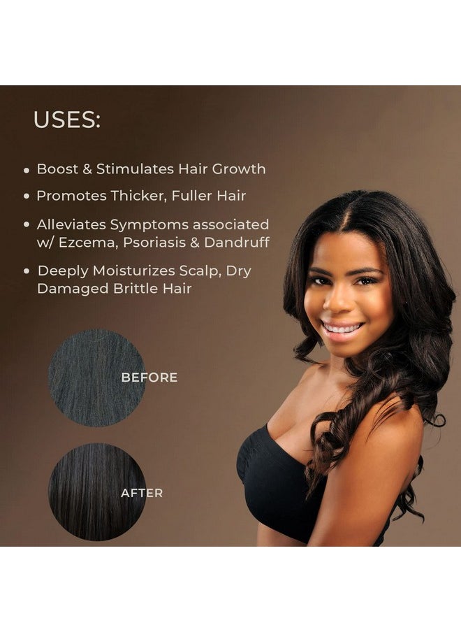 Sunny Isle Extra Dark Jamaican Black Castor Oil, 8 fl. oz. | 100% Natural High Potency Treatment for Hair, Scalp