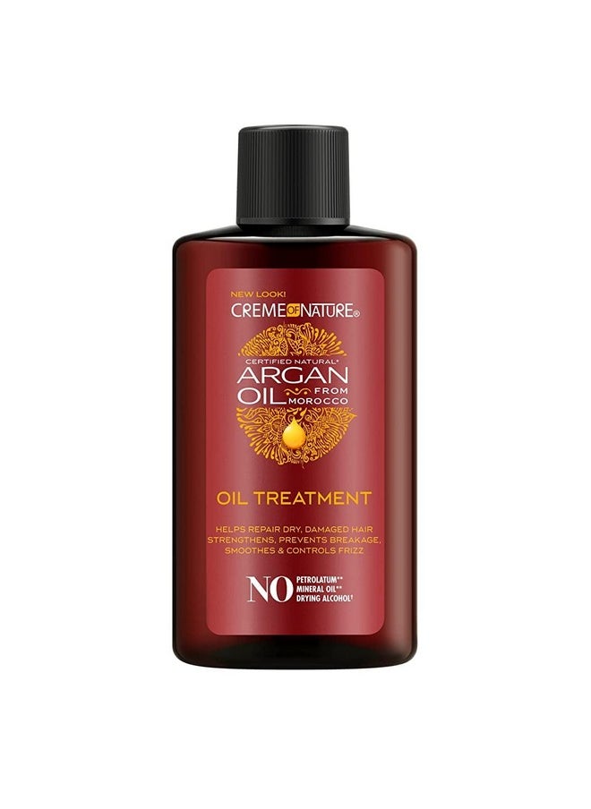 Creme of Nature, Argan Oil Treatment, Helps Repair Dry Damaged Hair, Prevents Breakage, Anti Frizz, 3 Fl Oz