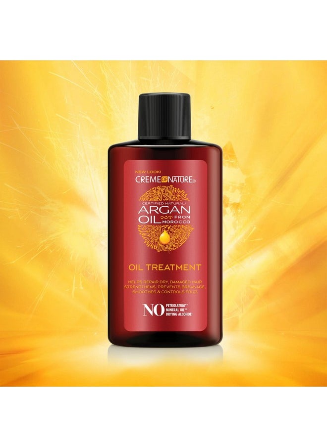 Creme of Nature, Argan Oil Treatment, Helps Repair Dry Damaged Hair, Prevents Breakage, Anti Frizz, 3 Fl Oz