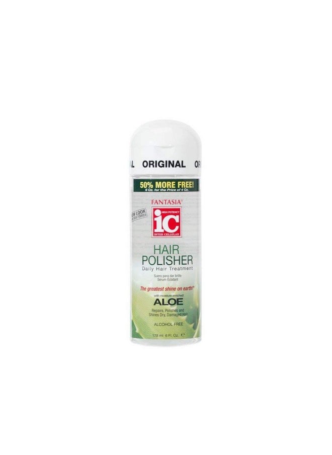 Fantasia IC Hair Polisher Daily Hair Treatment w/Aloe, 6 Ounce