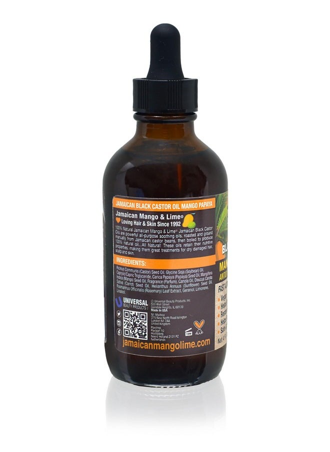 Jamaican Mango & Lime Black Castor Oil (Mango Papaya) 4oz