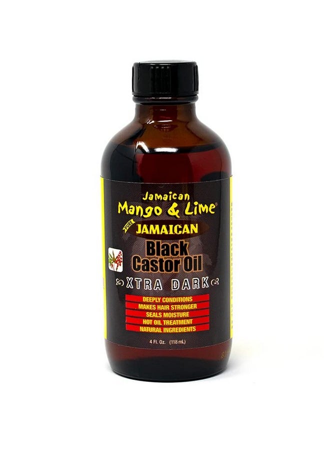 Jamaican Mango & Lime Black Castor Oil Xtra Dark 4 oz