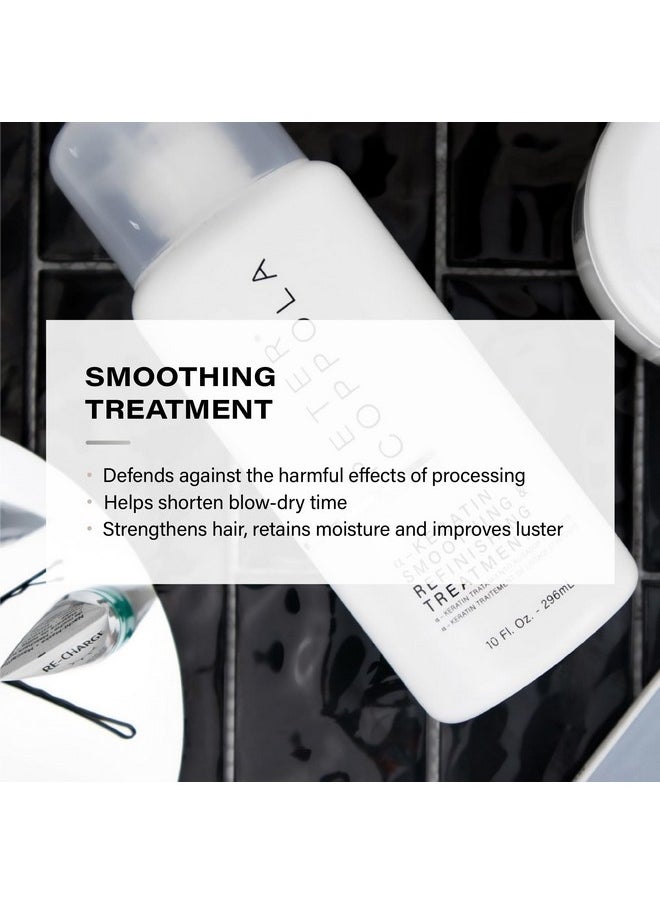 PETER COPPOLA a-Keratin Smoothing And Refinishing Treatment - Semi-Permanent Keratin Hair Treatment Smoothes, Nourishes, And Repairs the Hair - Formaldehyde-Free, Aldehyde-Free (3 Ounce)