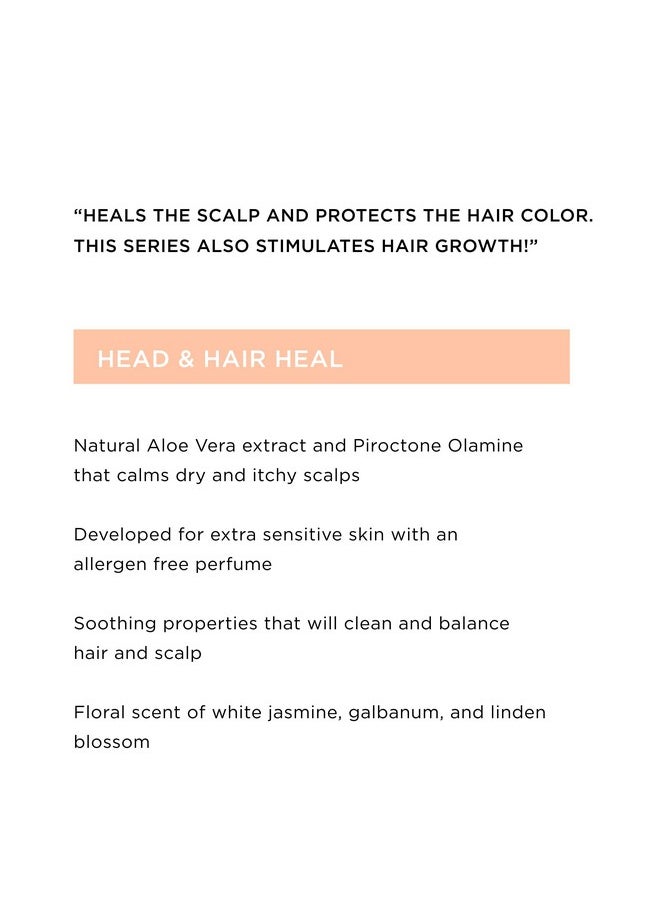 Maria Nila Head & Hair Heal, Hair Mask 8.5 Fl Oz, Soothing Aloe Vera for dry & itchy scalps, 100% Vegan & Sulfate/Paraben free