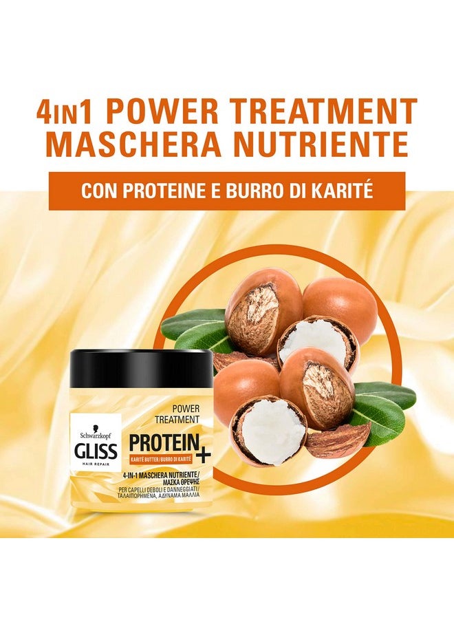 Schwarzkopf Gliss 4-in-1 Mask mask with protein and shea butter 400ml